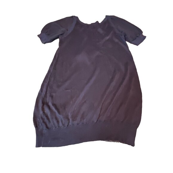 Stella McCartney Womens Silk Blend Dress Size 4 Purple With Bow Detail Made In C - Picture 4 of 9